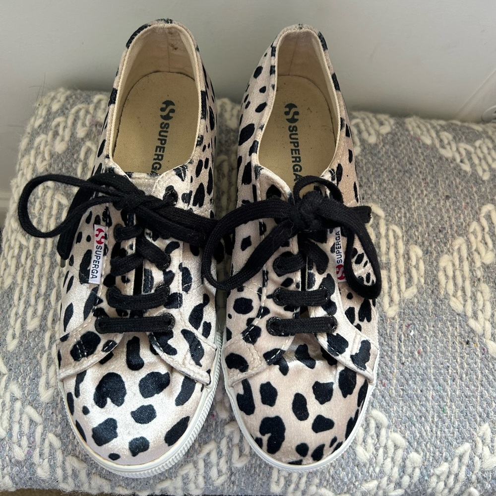 Superga Dalmatian Print Platforms - image 2